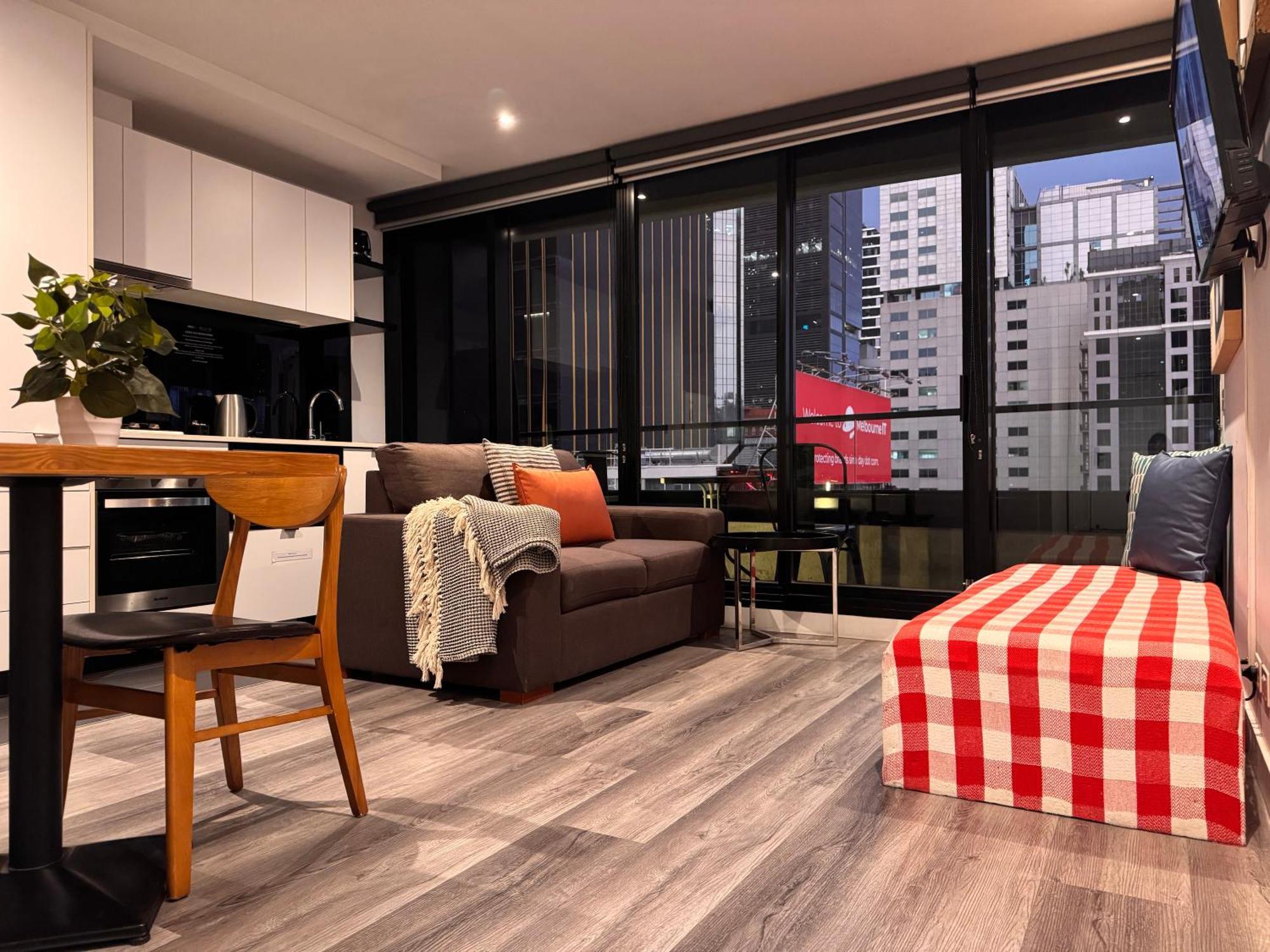 Aura On Flinders Serviced Apartments Мельбурн Екстер'єр фото